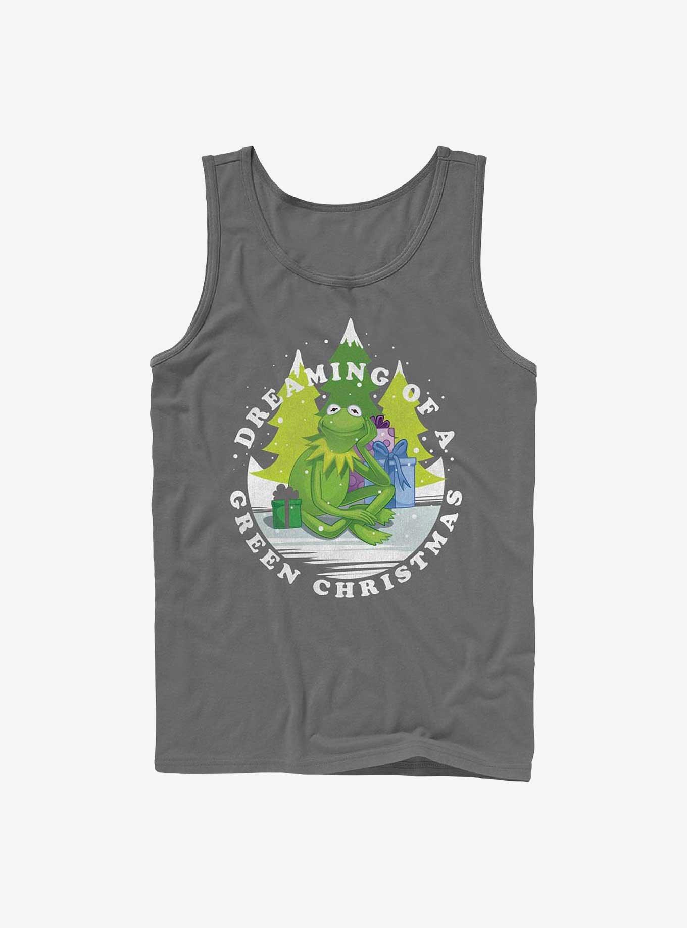 Disney The Muppets Green Christmas Tank, CHARCOAL, hi-res