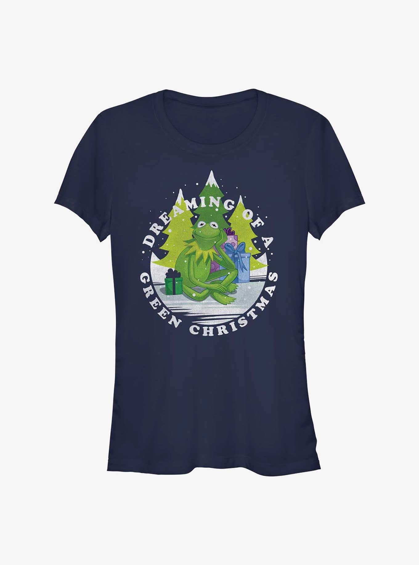 Disney The Muppets Green Christmas Girls T-Shirt, , hi-res