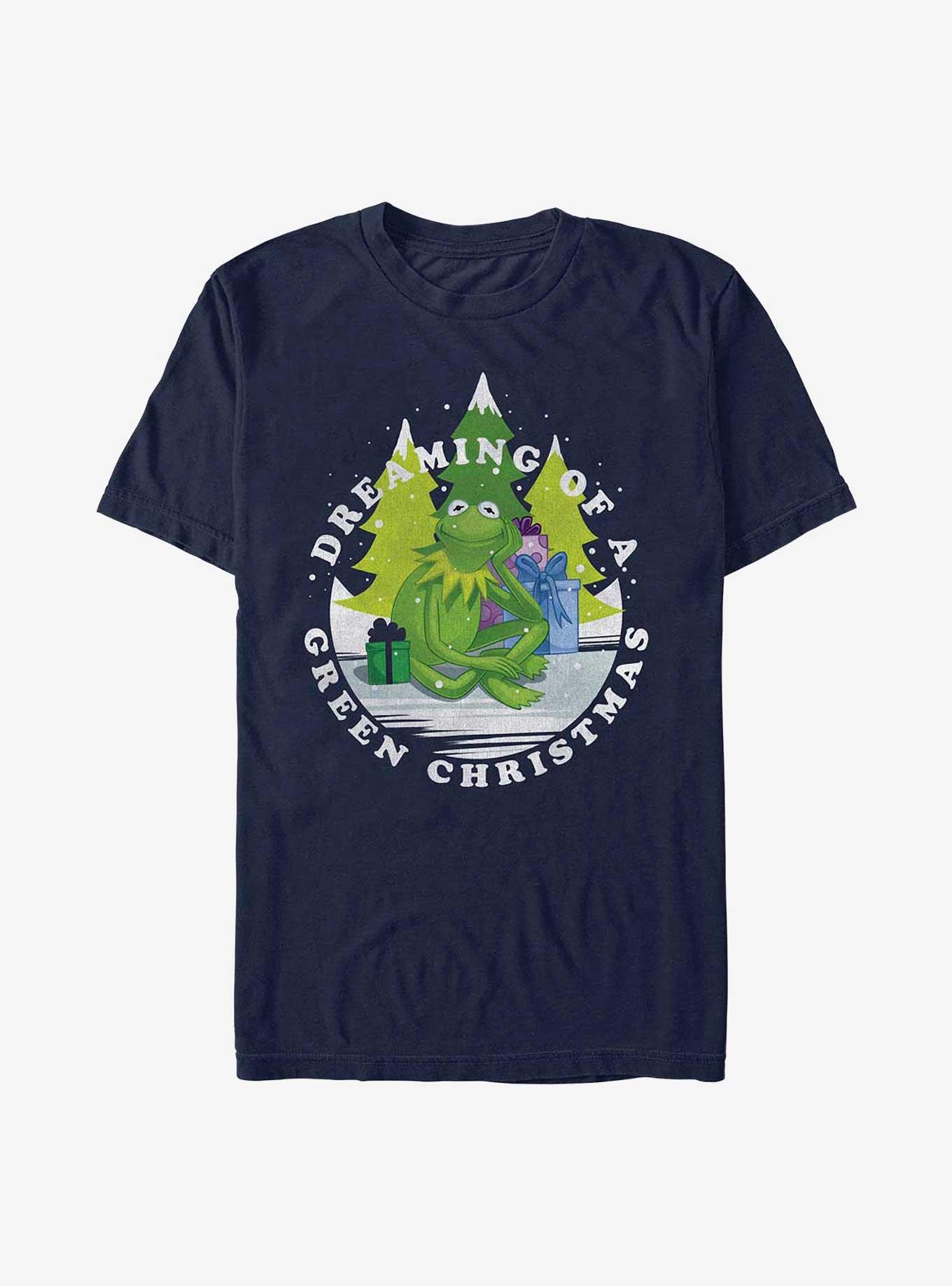 Disney The Muppets Green Christmas T-Shirt, NAVY, hi-res