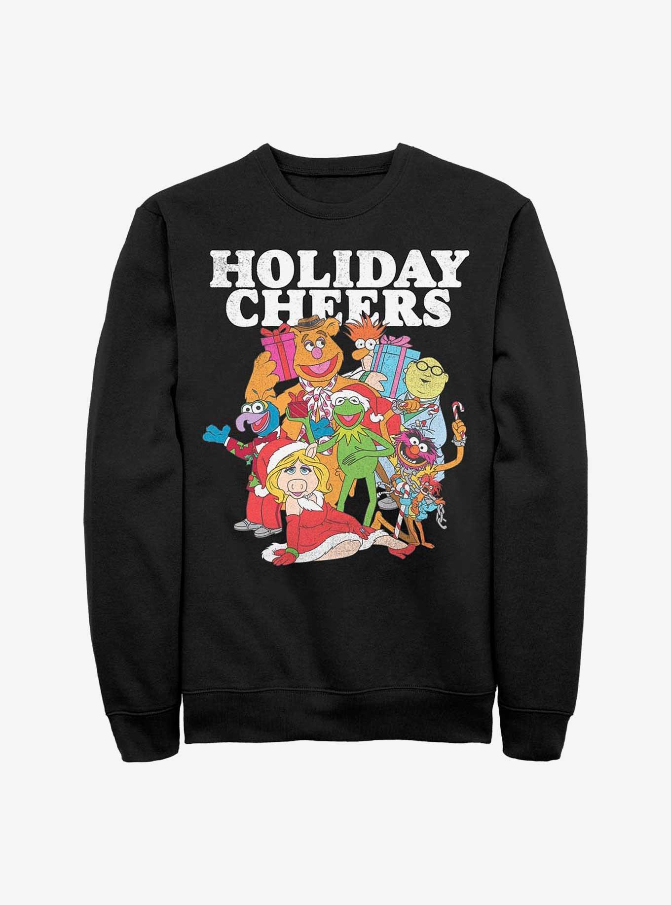 Disney The Muppets Very Muppet Holiday Sweatshirt, BLACK, hi-res