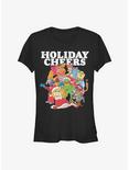 Disney The Muppets Very Muppet Holiday Girls T-Shirt, BLACK, hi-res