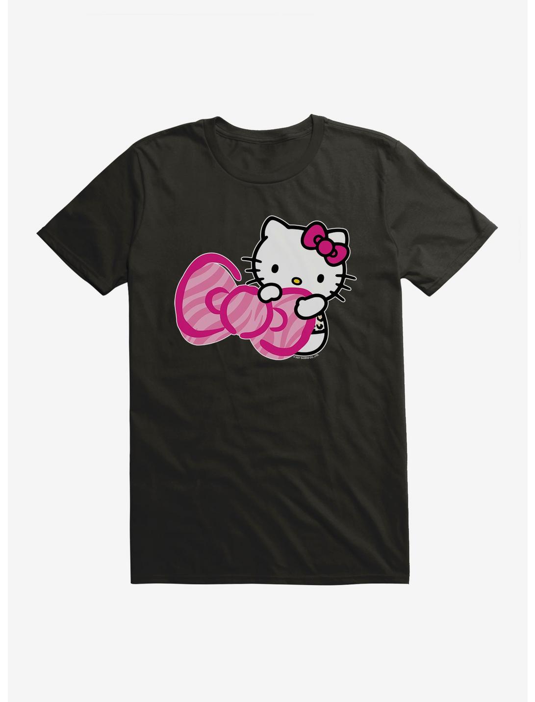 Hello Kitty Jungle Paradise Bow T-Shirt, BLACK, hi-res