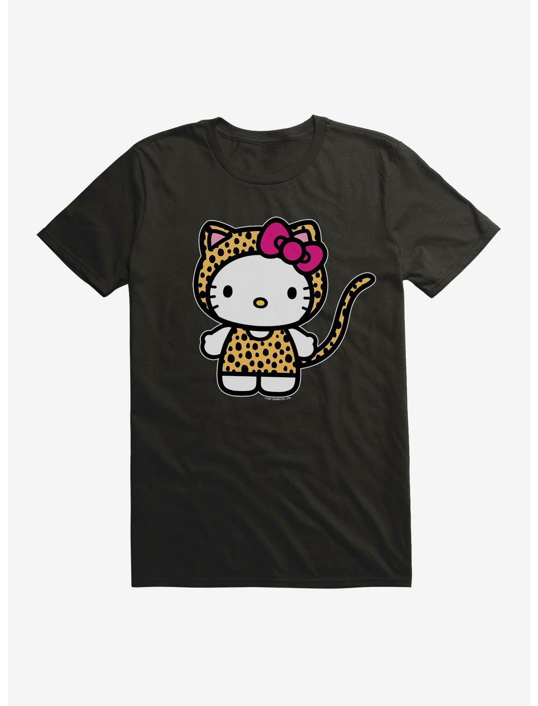 Hello Kitty Jungle Paradise Cheetah Kitty T-Shirt, BLACK, hi-res