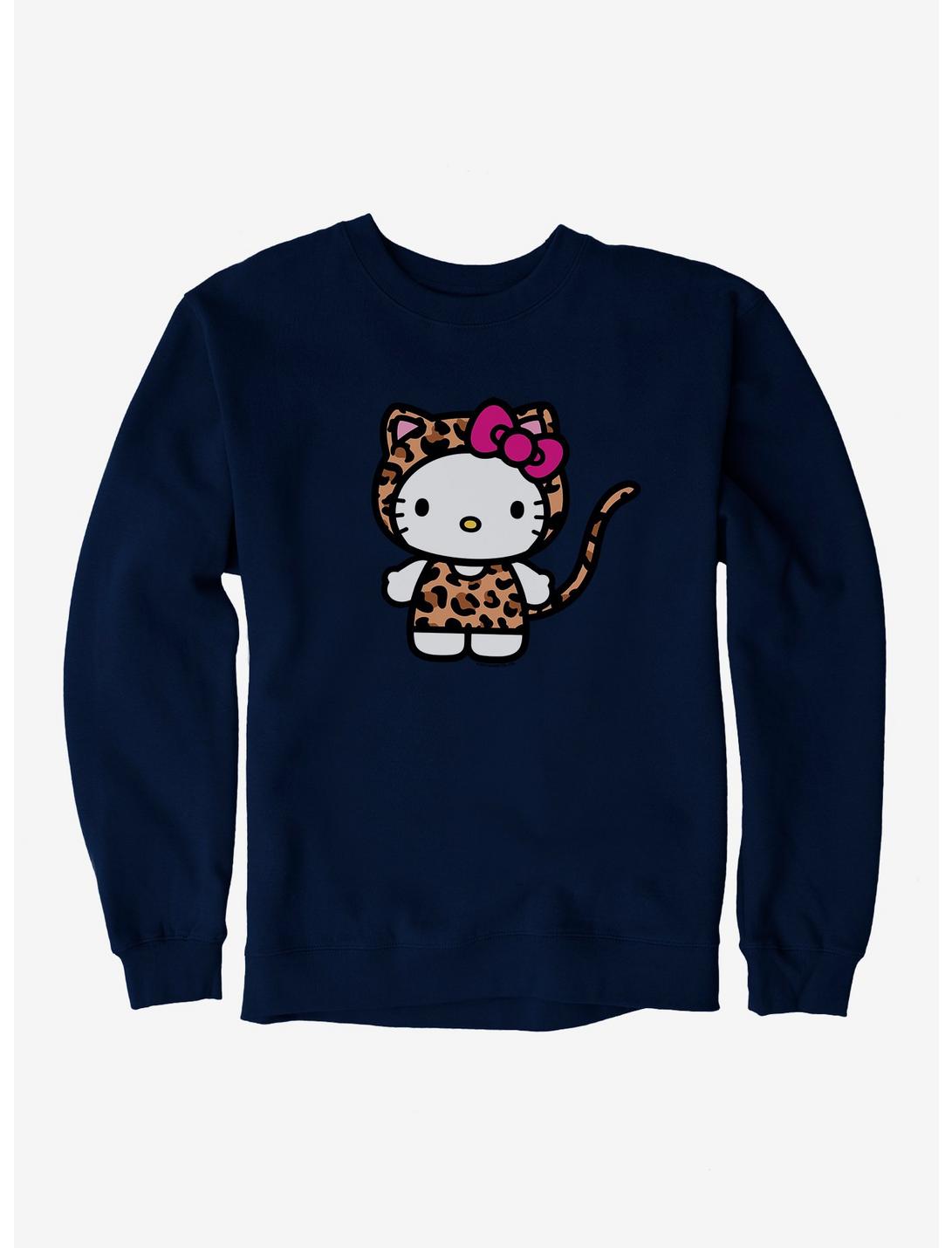 Hello Kitty Jungle Paradise Leopard Print Sweatshirt, , hi-res