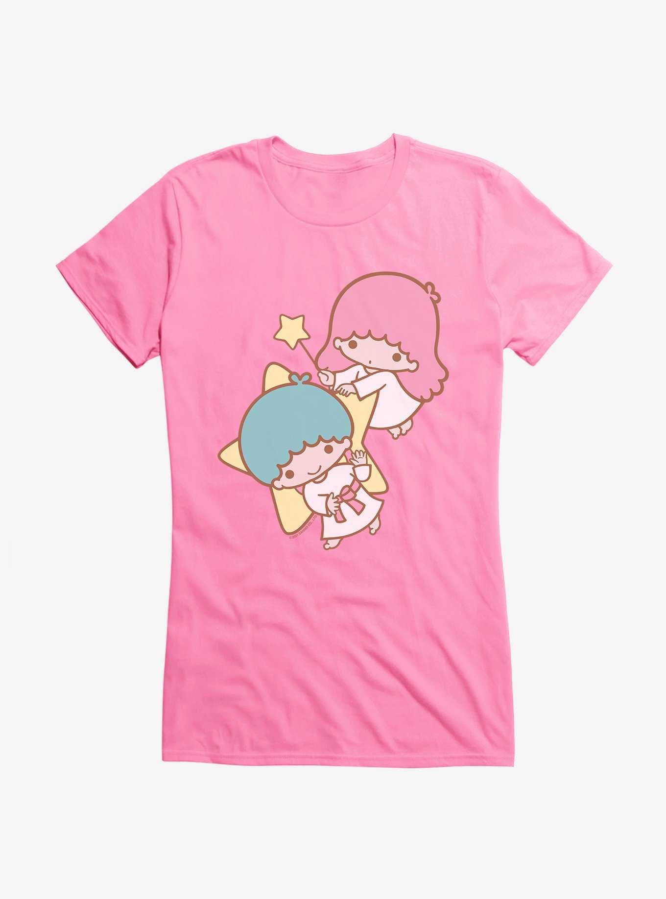 Little Twin Stars Waving Girls T-Shirt, , hi-res