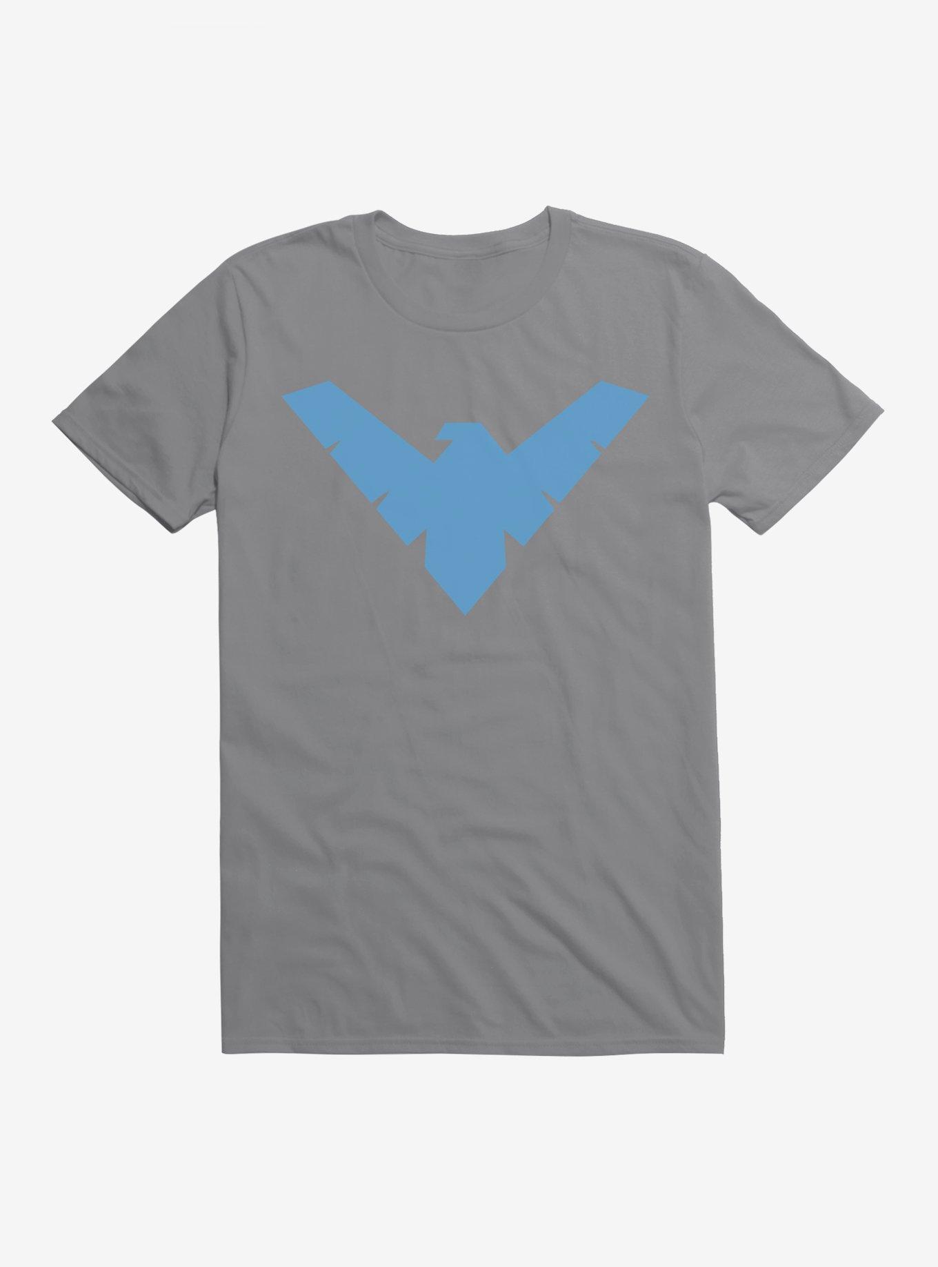 DC Comics Batman Nightwing Logo T-Shirt, STORM GREY, hi-res