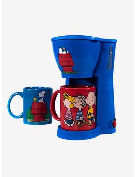 Peanuts Snoopy Woodstock And Friends Two Mug Coffee Maker, , hi-res