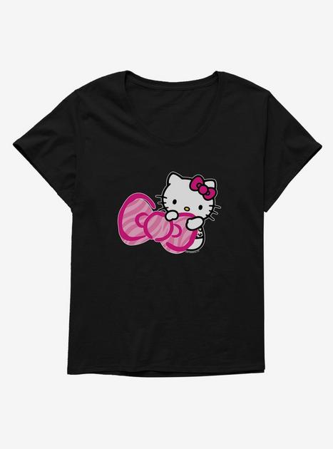 Hello Kitty Jungle Paradise Bow Girls T-Shirt Plus Size | Hot Topic