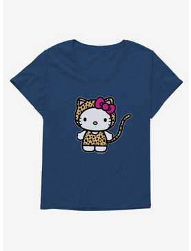 Hello Kitty Jungle Paradise Cheetah Kitty Girls T-Shirt Plus Size, , hi-res