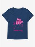 Hello Kitty Jungle Paradise Pink Logo Girls T-Shirt Plus Size, , hi-res