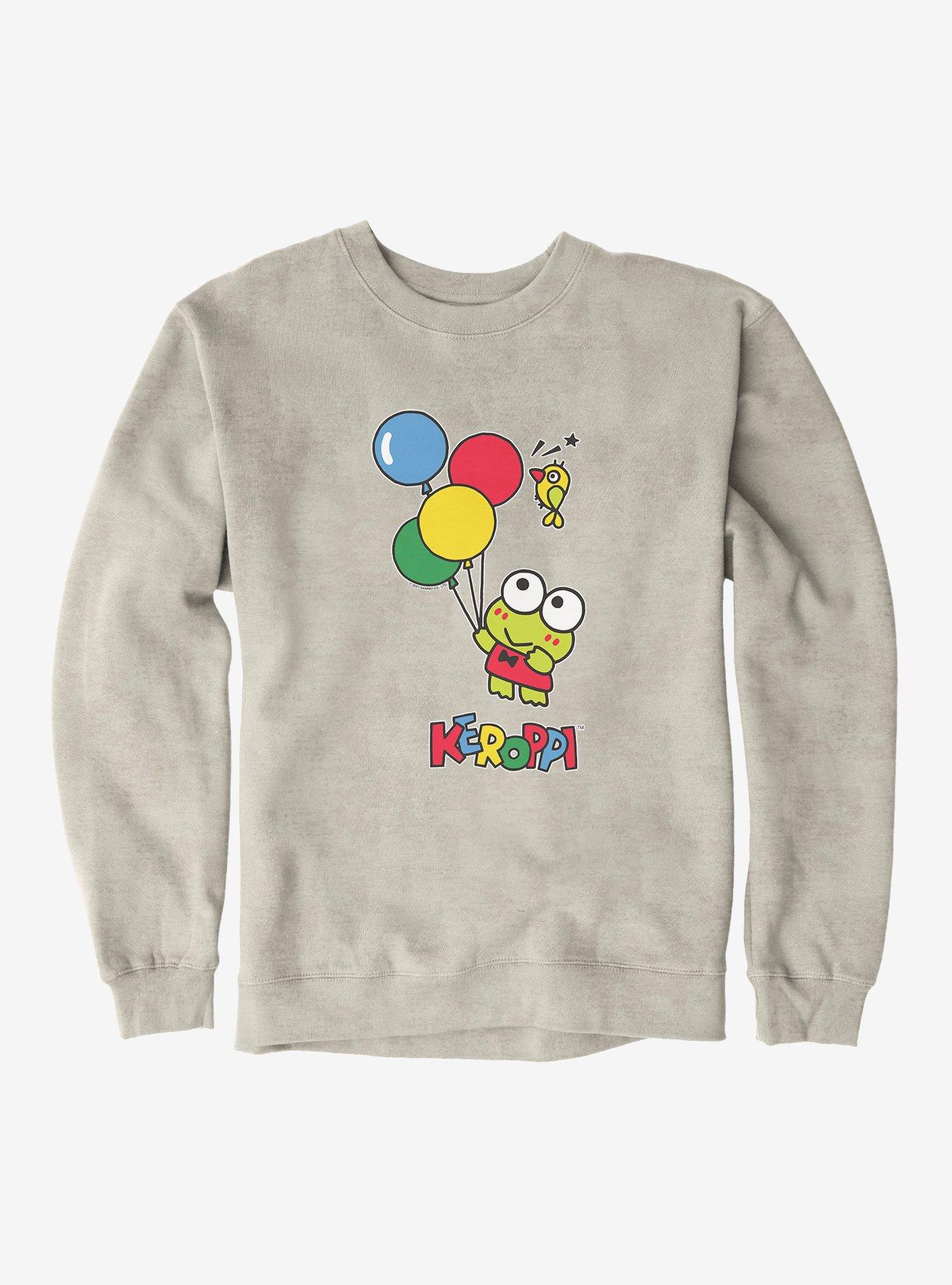 Keroppi Up and Up Sweatshirt, , hi-res