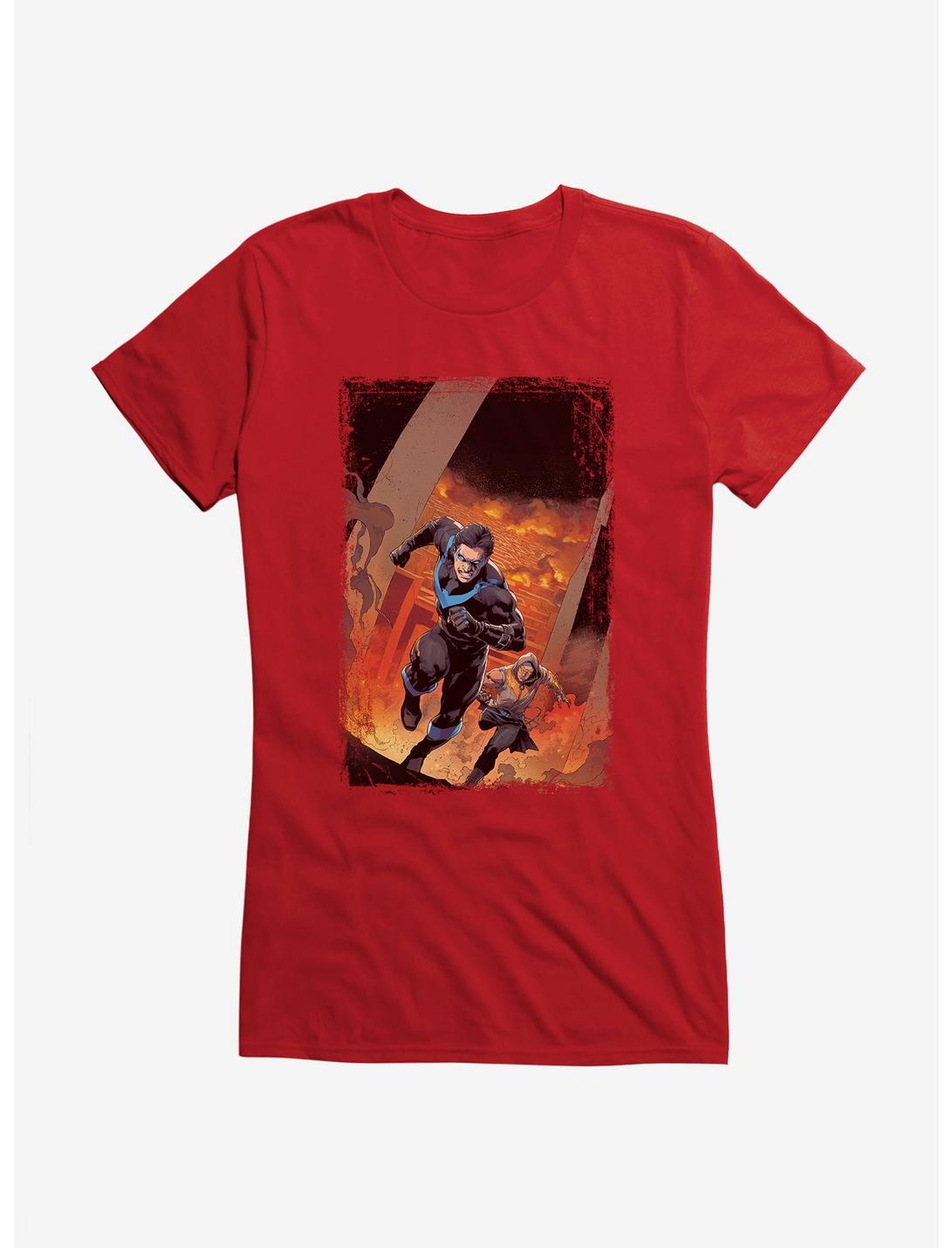 DC Comics Batman Burning City Girls T-Shirt, , hi-res