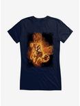 DC Comics Batman Flames Girls T-Shirt, , hi-res