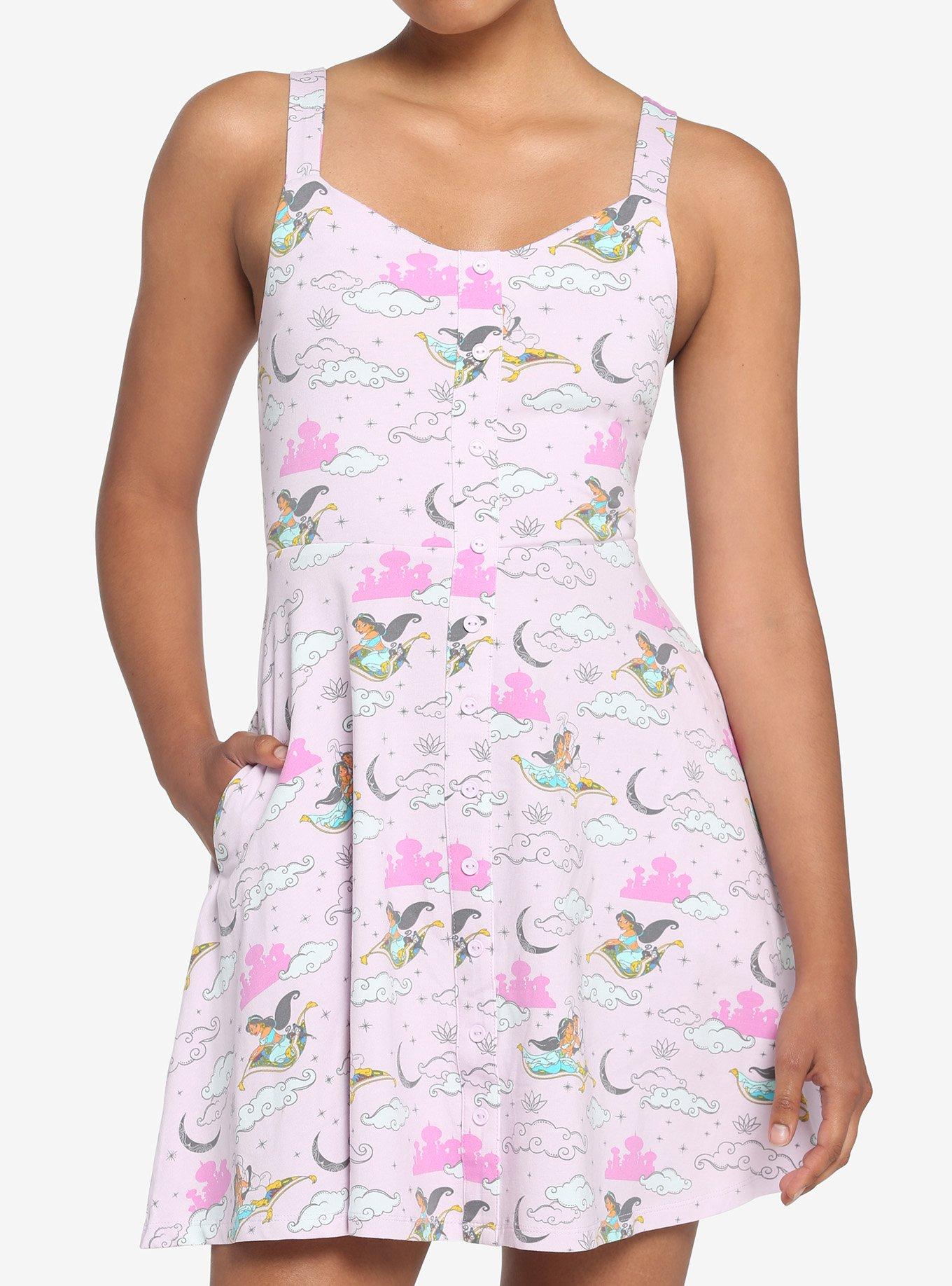 Her Universe Disney Aladdin Carpet Ride Dress, MULTI, hi-res