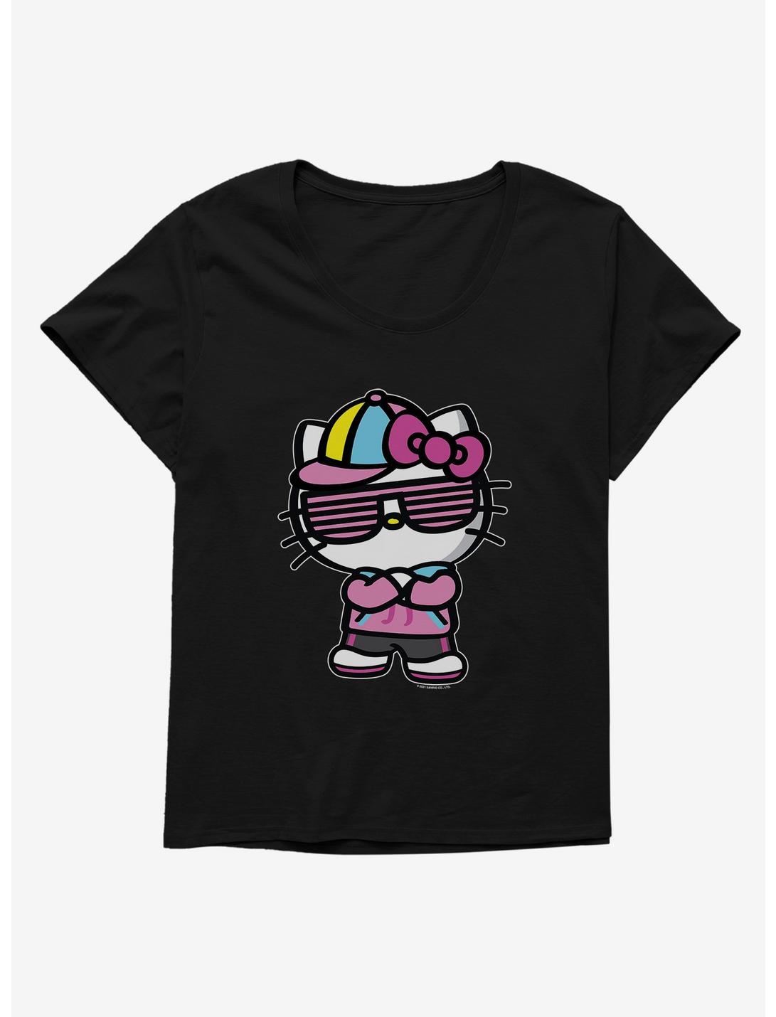 Hello Kitty Cool Kitty Womens T-Shirt Plus Size, , hi-res