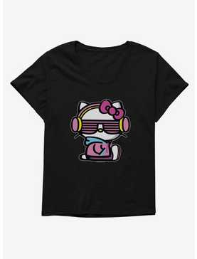 Hello Kitty Shutter Sunnies Womens T-Shirt Plus Size, , hi-res