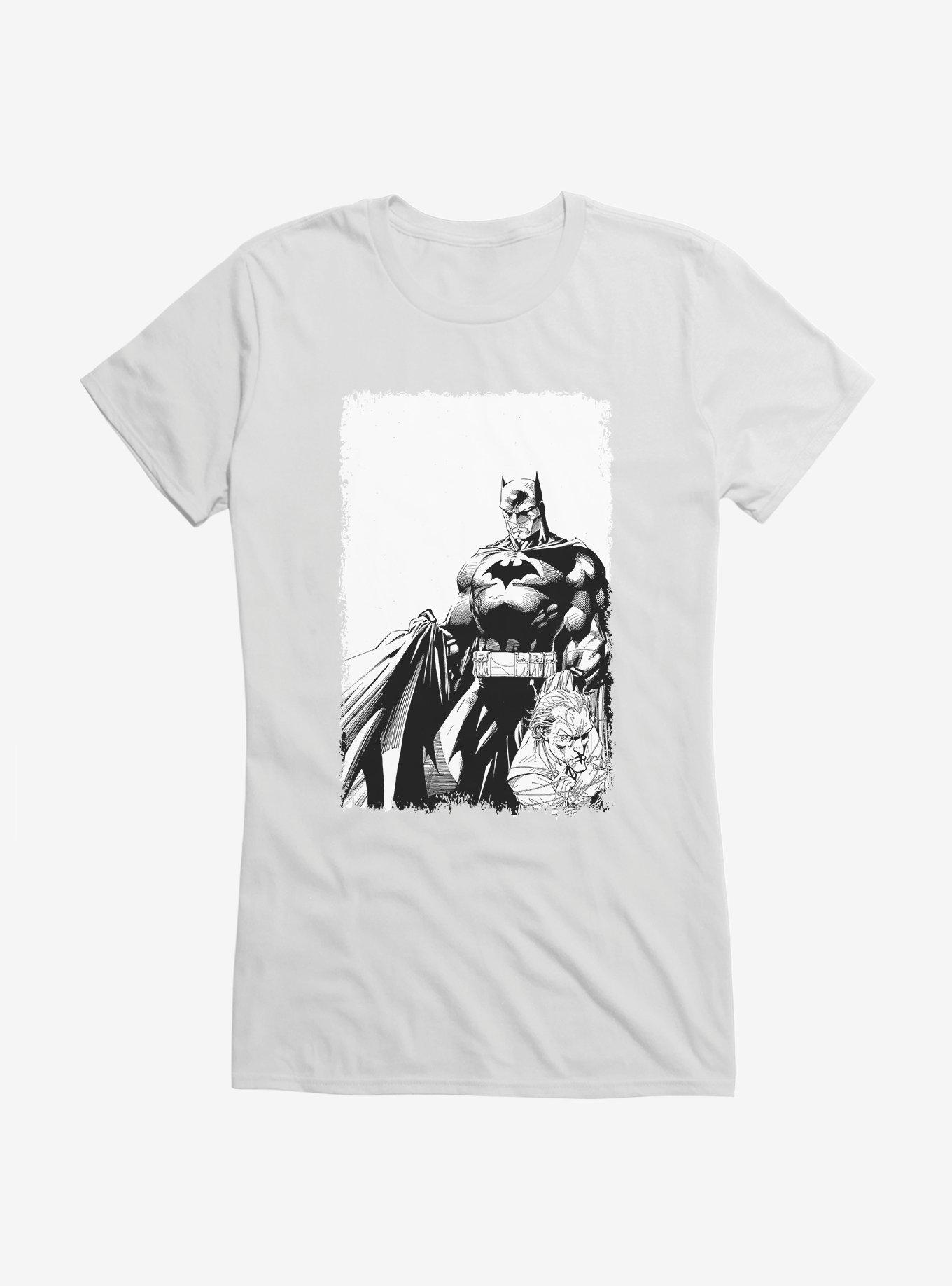 DC Comics Batman Deafeat Evil Girls T-Shirt, WHITE, hi-res