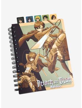 Attack on Titan Character Portraits Tab Journal, , hi-res