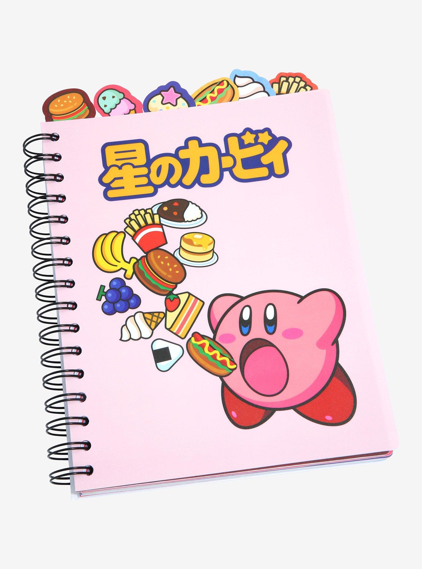Nintendo Kirby Food Tab Journal BoxLunch Exclusive BoxLunch