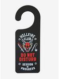 Stranger Things Hellfire Club Session in Progress Door Hanger