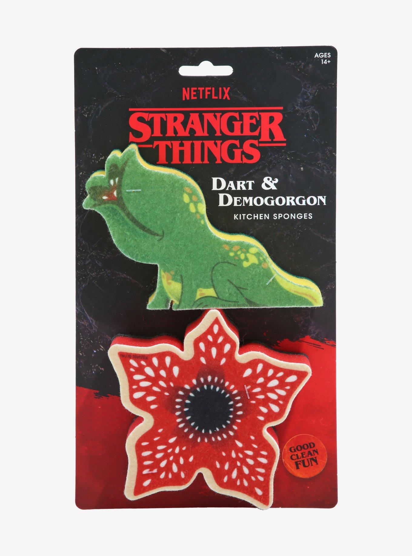 Stranger Things Dart & Demogorgon Kitchen Sponge Set, , hi-res
