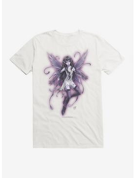 Fairies By Trick Purple Pixie Fairy T-Shirt, WHITE, hi-res
