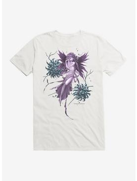 Fairies By Trick Sweet Purple Fairy T-Shirt, WHITE, hi-res