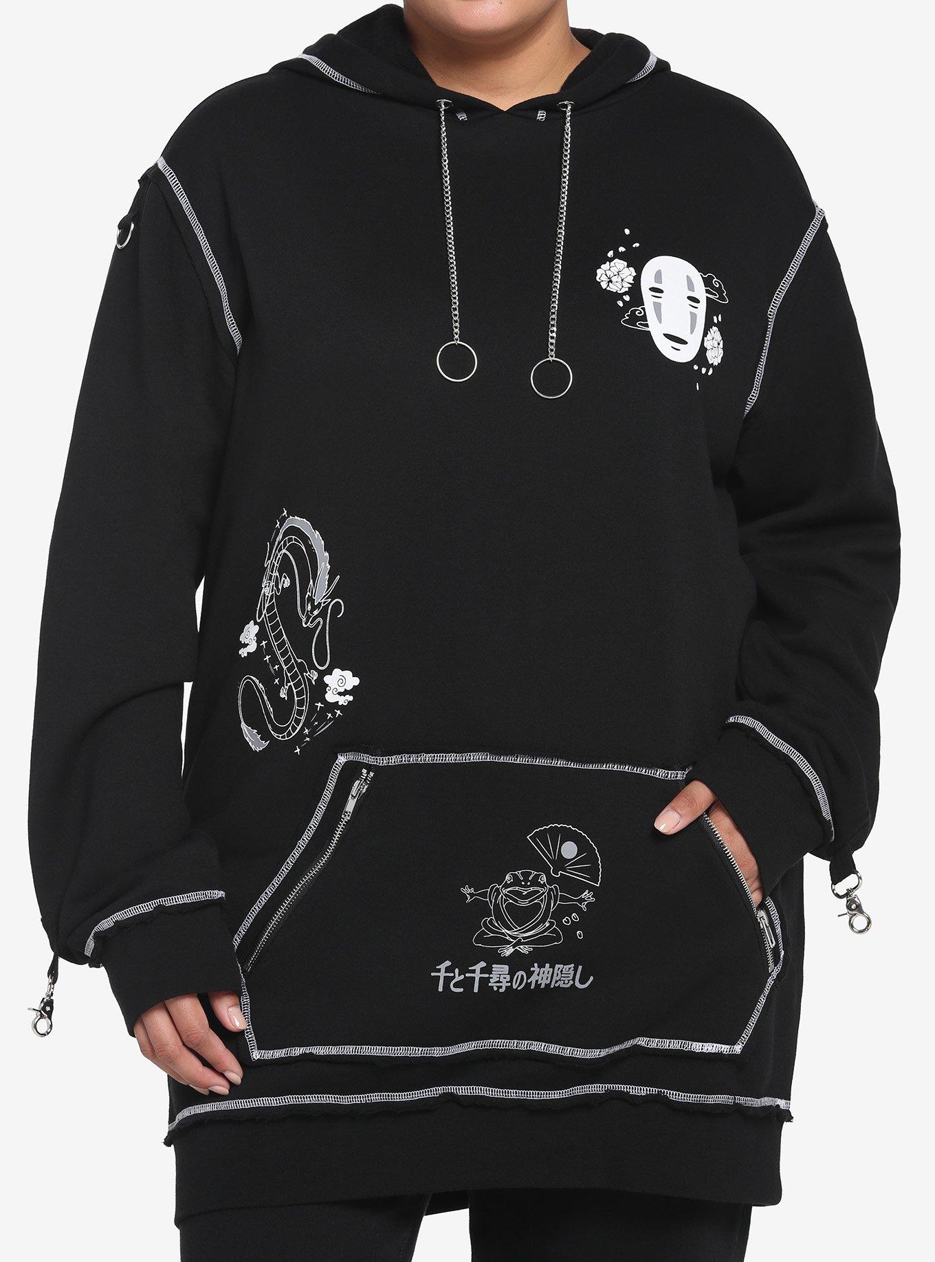 Her Universe Studio Ghibli Spirited Away Hardware Girls Hoodie Plus Size, MULTI, hi-res