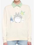 Her Universe Studio Ghibli My Neighbor Totoro Pastel Long-Sleeve Girls Polo Shirt, MULTI, hi-res