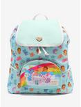 Loungefly Care Bears Cousin Rainbow Slouch Backpack, , hi-res