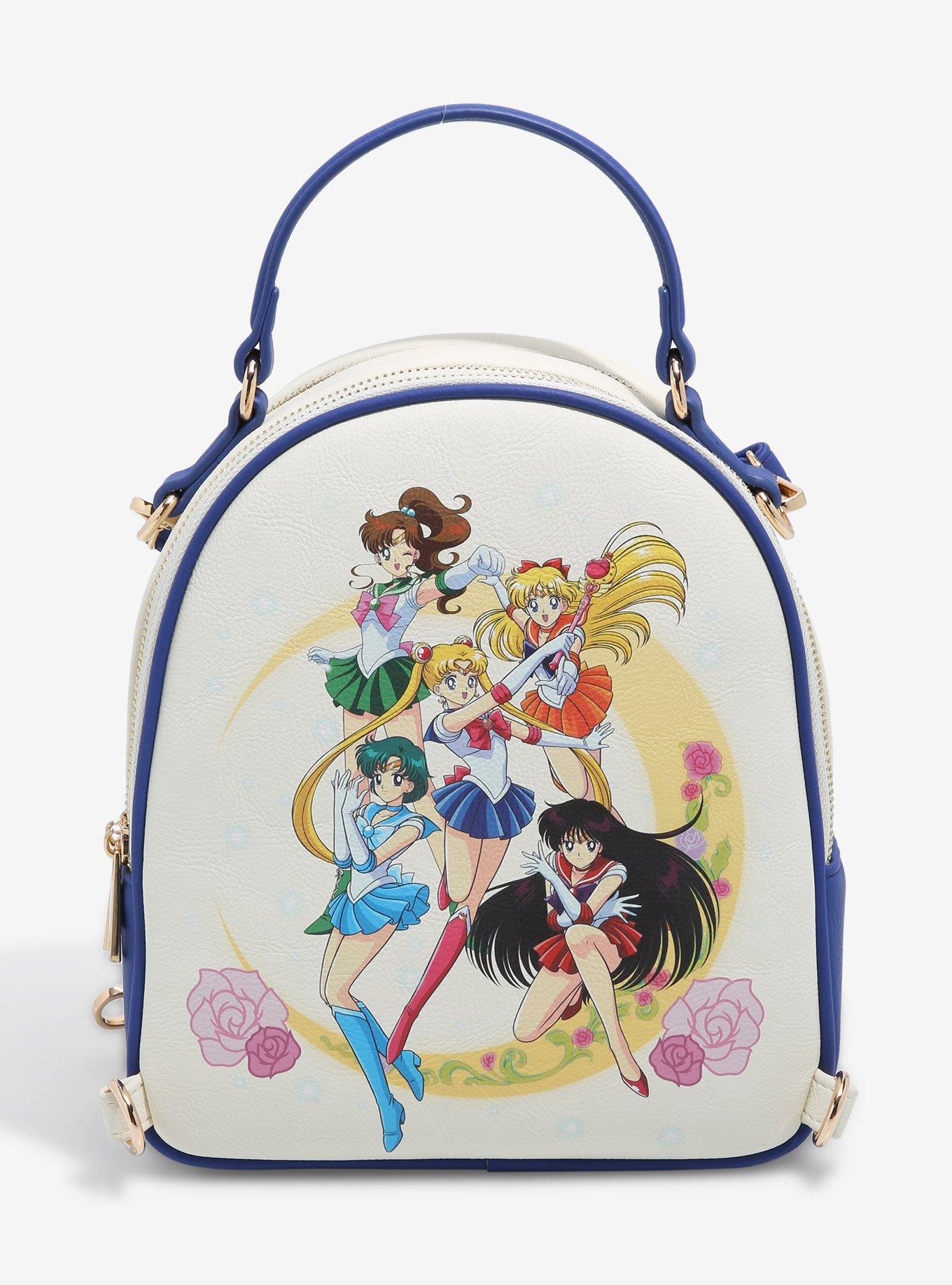 Pretty Guardian Sailor Moon Sailor Guardians Black Moon Reversible Mini Backpack BoxLunch Exclusive