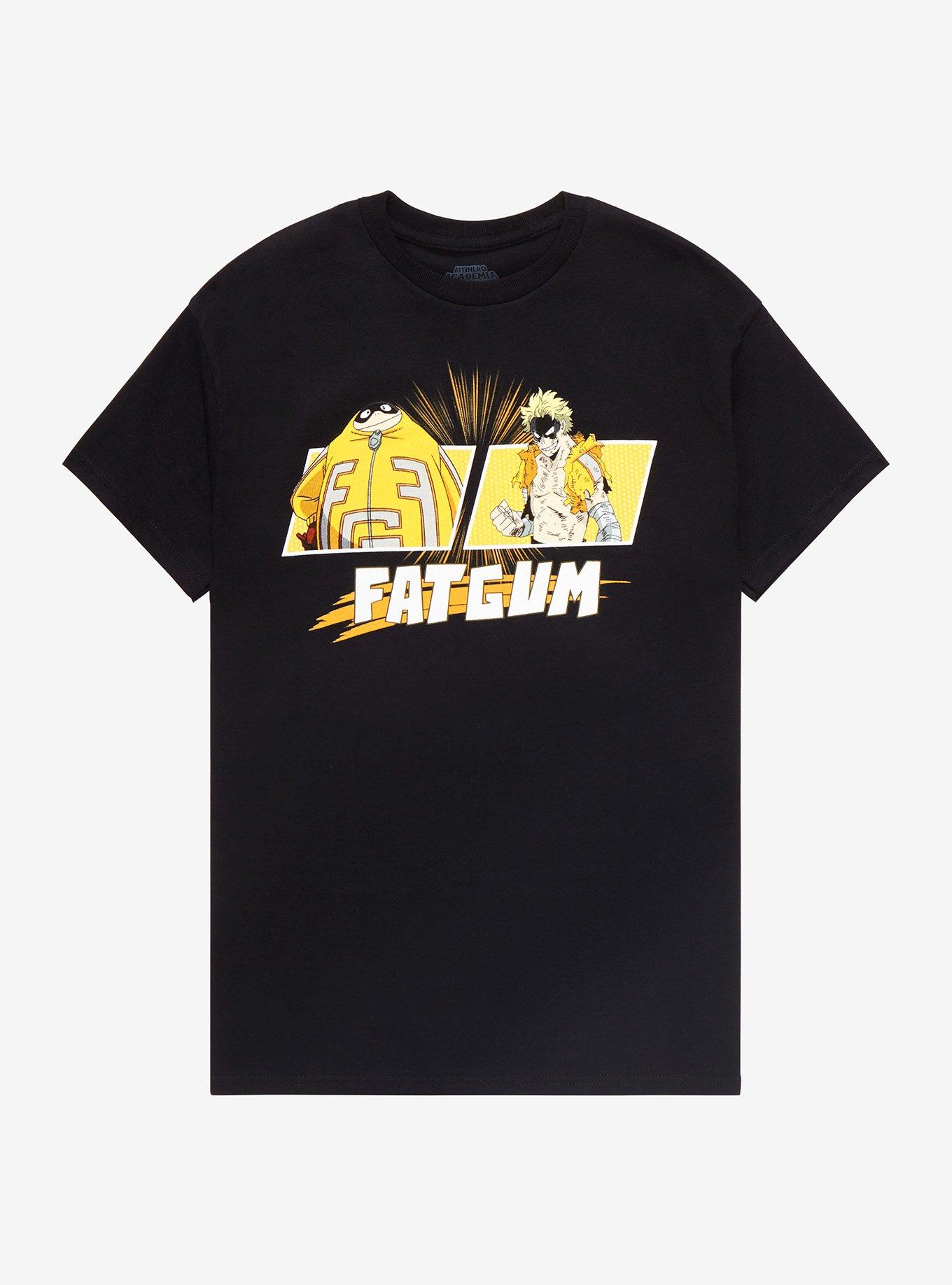 My Hero Academia Fat Gum T-Shirt, BLACK, hi-res