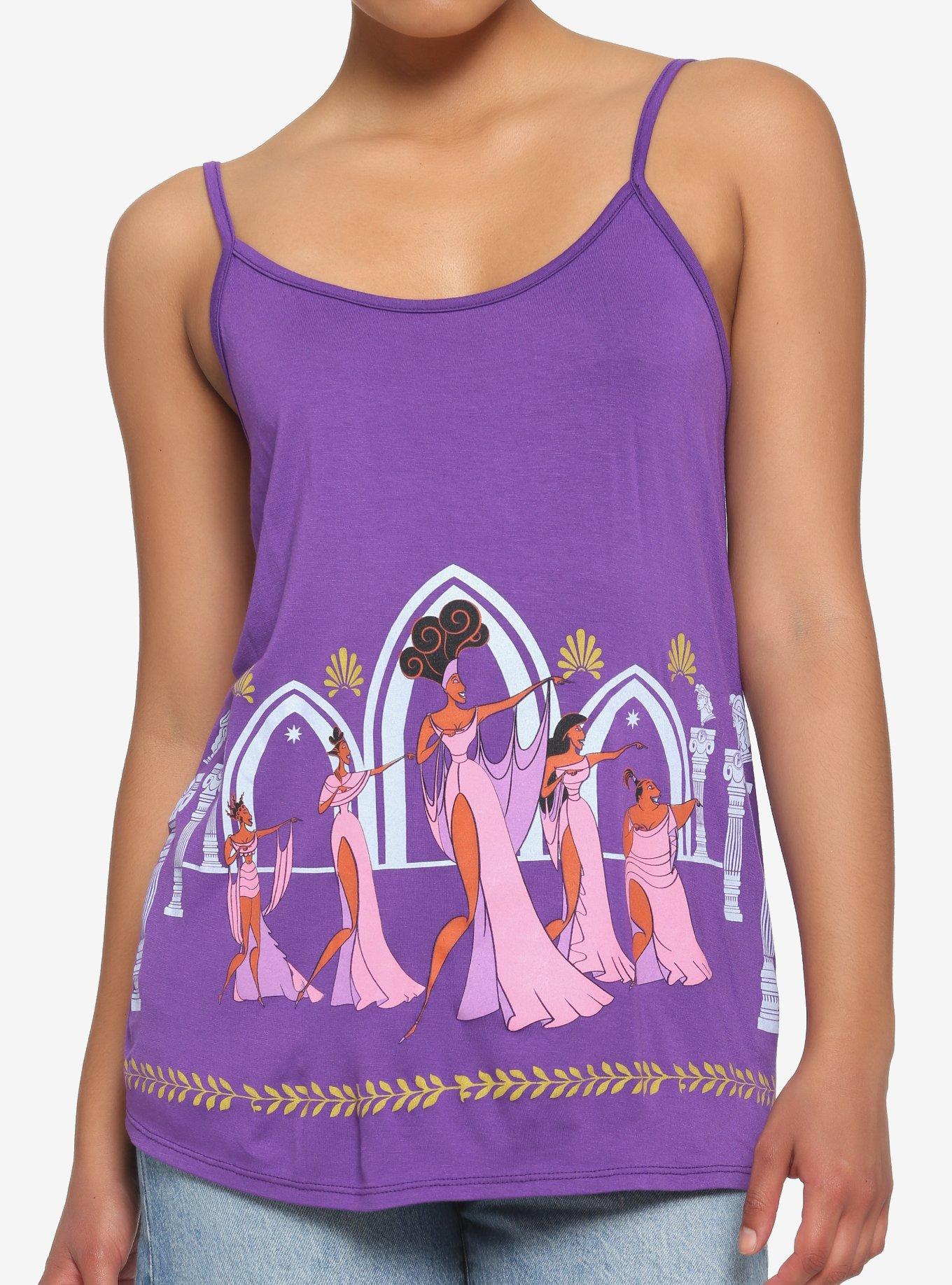 Disney Hercules Purple The Muses Cami, DARK PURPLE, hi-res