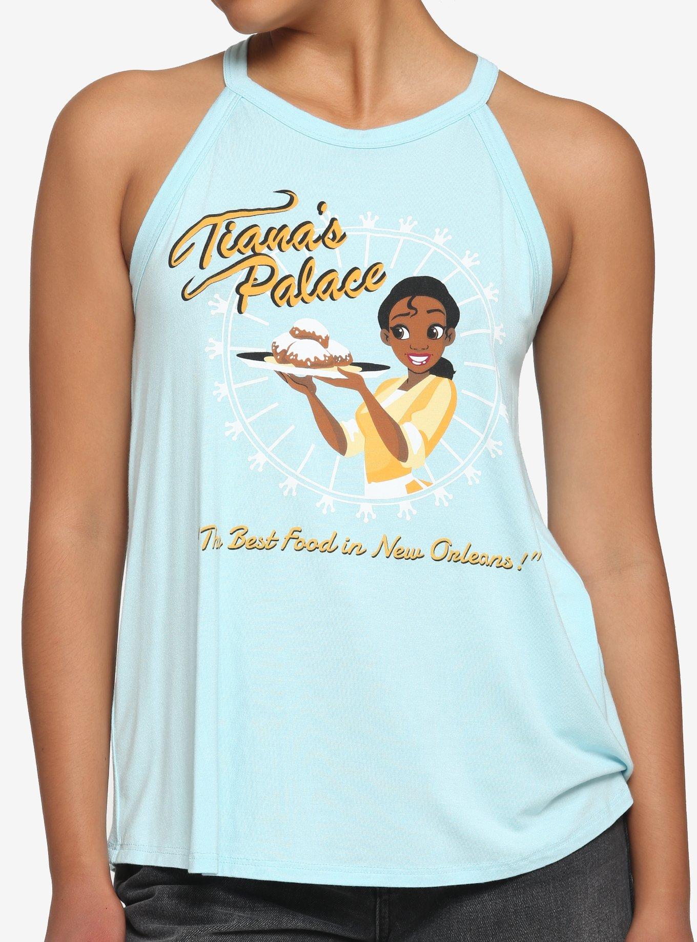 Disney The Princess And The Frog Tiana's Palace High Neck Cami, LIGHT BLUE, hi-res