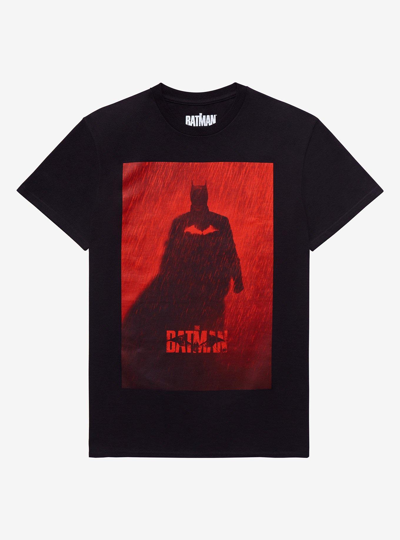 DC Comics The Batman Poster T-Shirt, BLACK, hi-res