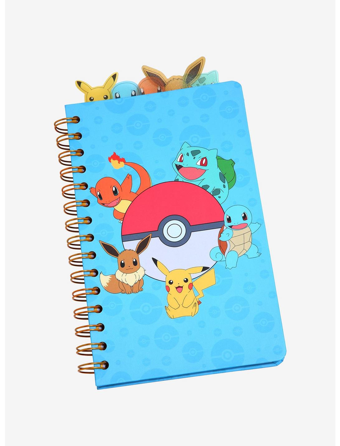 Pokémon Gen 1 Starters & Friends Tab Journal - BoxLunch Exclusive, , hi-res