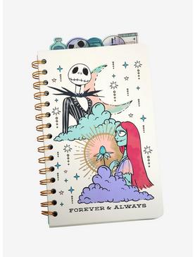 Disney The Nightmare Before Christmas Jack Skellington & Sally Celestial Tab Journal - BoxLunch Exclusive, , hi-res