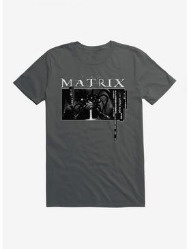 The Matrix Black And White Sentinel T-Shirt, CHARCOAL, hi-res