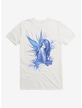 Fairies By Trick Blue Wing T-Shirt, WHITE, hi-res