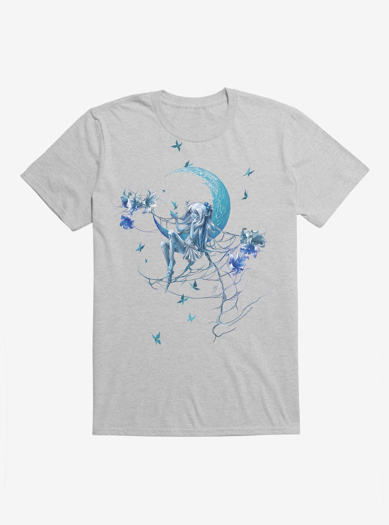 Fairies By Trick Night Fairy T-Shirt, HEATHER GREY, hi-res
