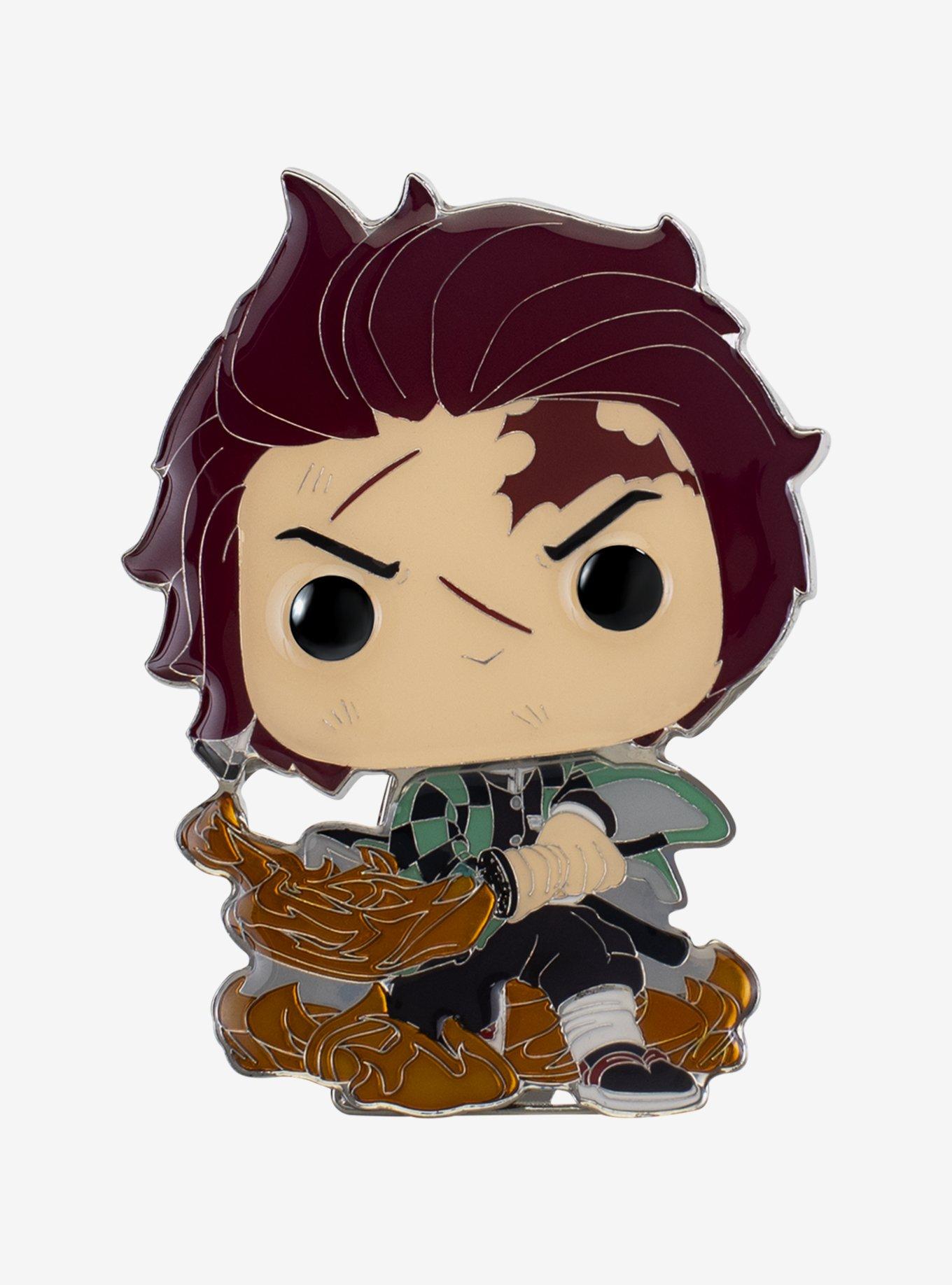 Funko Pop! Demon Slayer: Kimetsu No Yaiba Tanjiro Enamel Pin, , hi-res