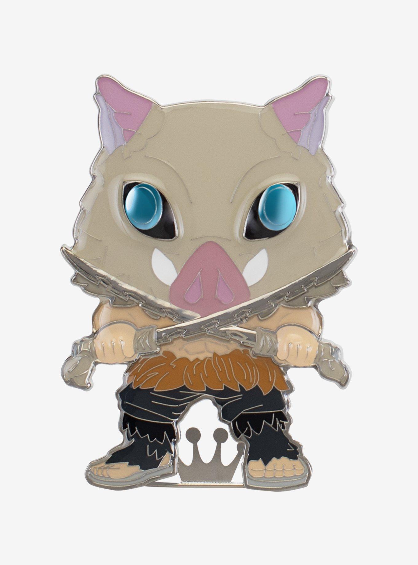Funko Pop! Demon Slayer: Kimetsu No Yaiba Inosuke Enamel Pin, , hi-res