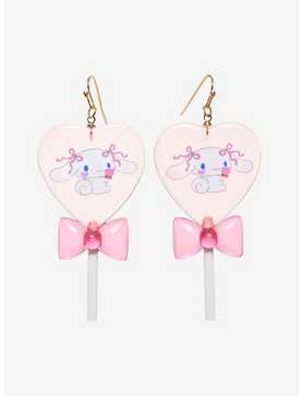 Cinnamoroll Heart Lollipop Earrings, , hi-res