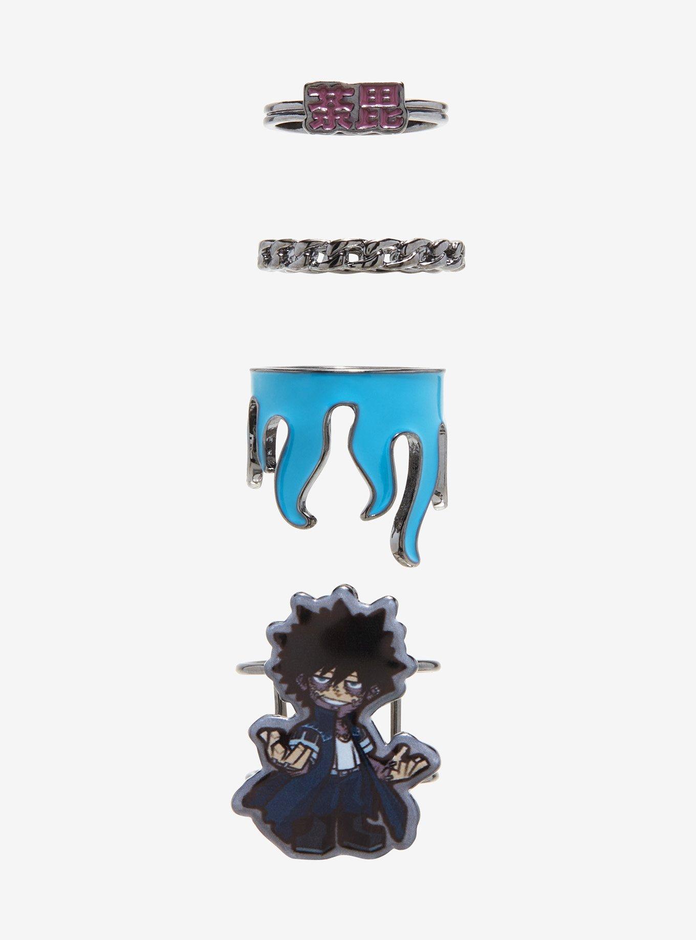 My Hero Academia Dabi Ring Set, , hi-res