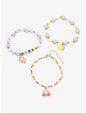 Kirby Pastel Star Bead Bracelet Set, , hi-res