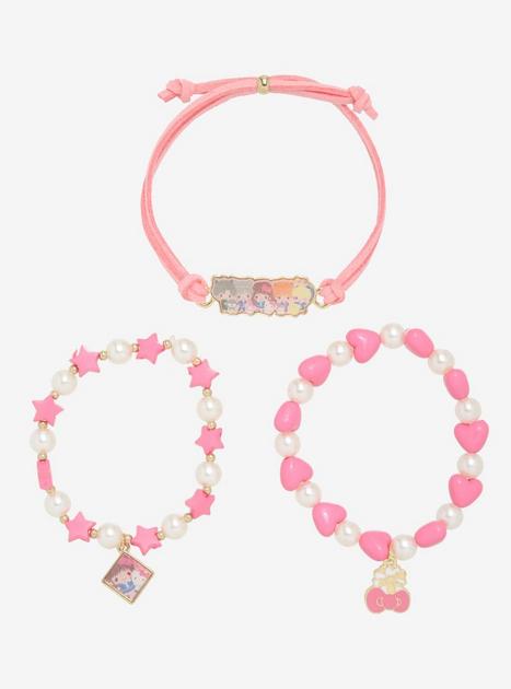 pink x blue hello kitty bracelet set – FairyCatJewelry