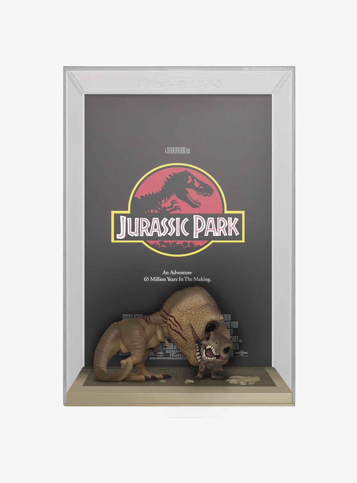 Funko Pop! Movie Posters Jurassic Park Tyrannosaurus & Velociraptor Vinyl Figure, , hi-res