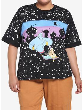 Her Universe Disney Aladdin Carpet Night Sky Boyfriend Fit Girls T-Shirt Plus Size, , hi-res