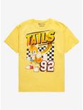 Sonic the Hedgehog Tails Racing T-Shirt - BoxLunch Exclusive, GOLDEN YELLOW, hi-res