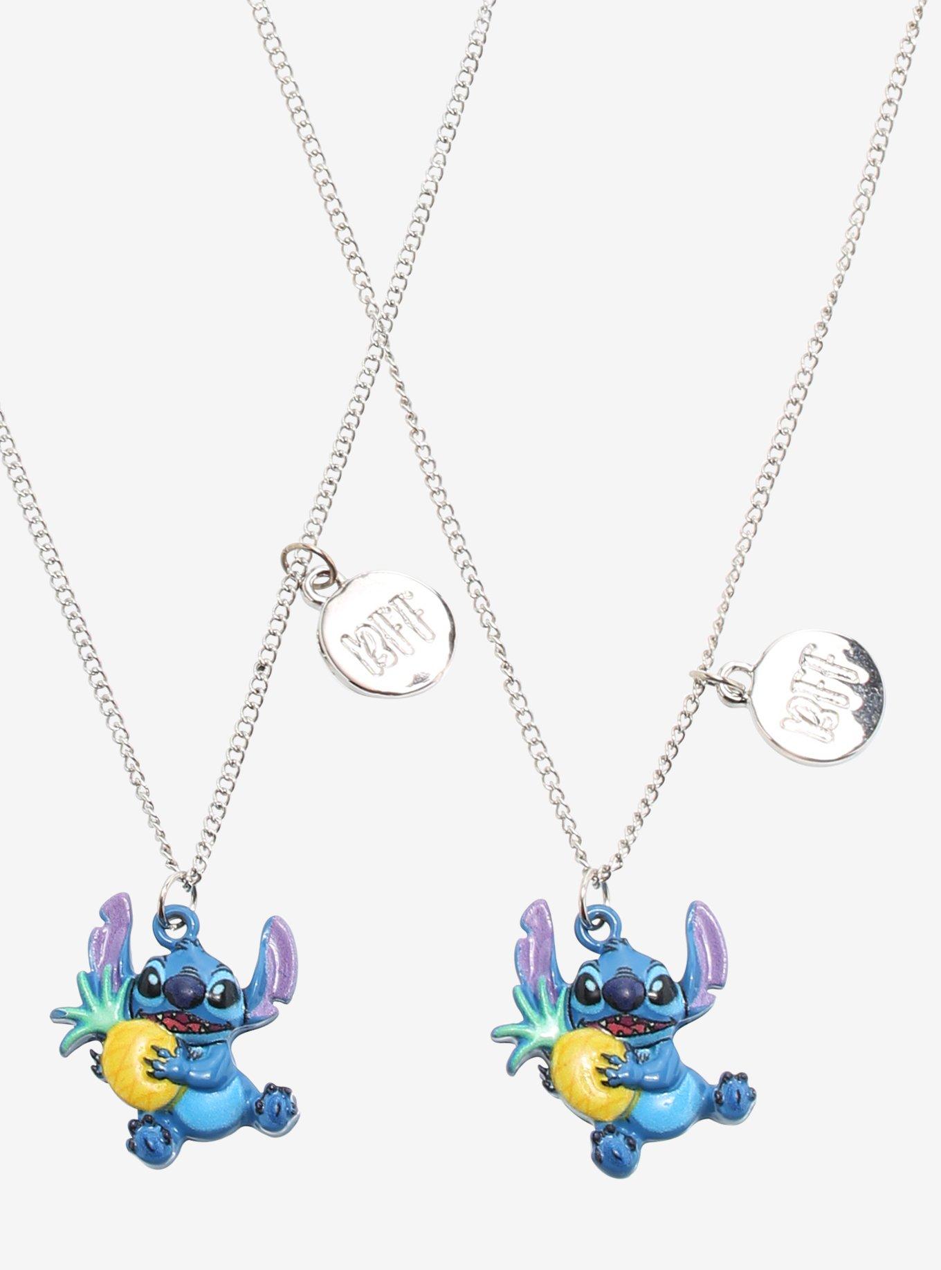 Disney Lilo & Stitch Pineapple Best Friend Necklace Set | Hot Topic